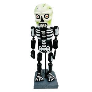 Rare Halloween Frankenstein Skeleton Nutcracker Limited Edition - NEW